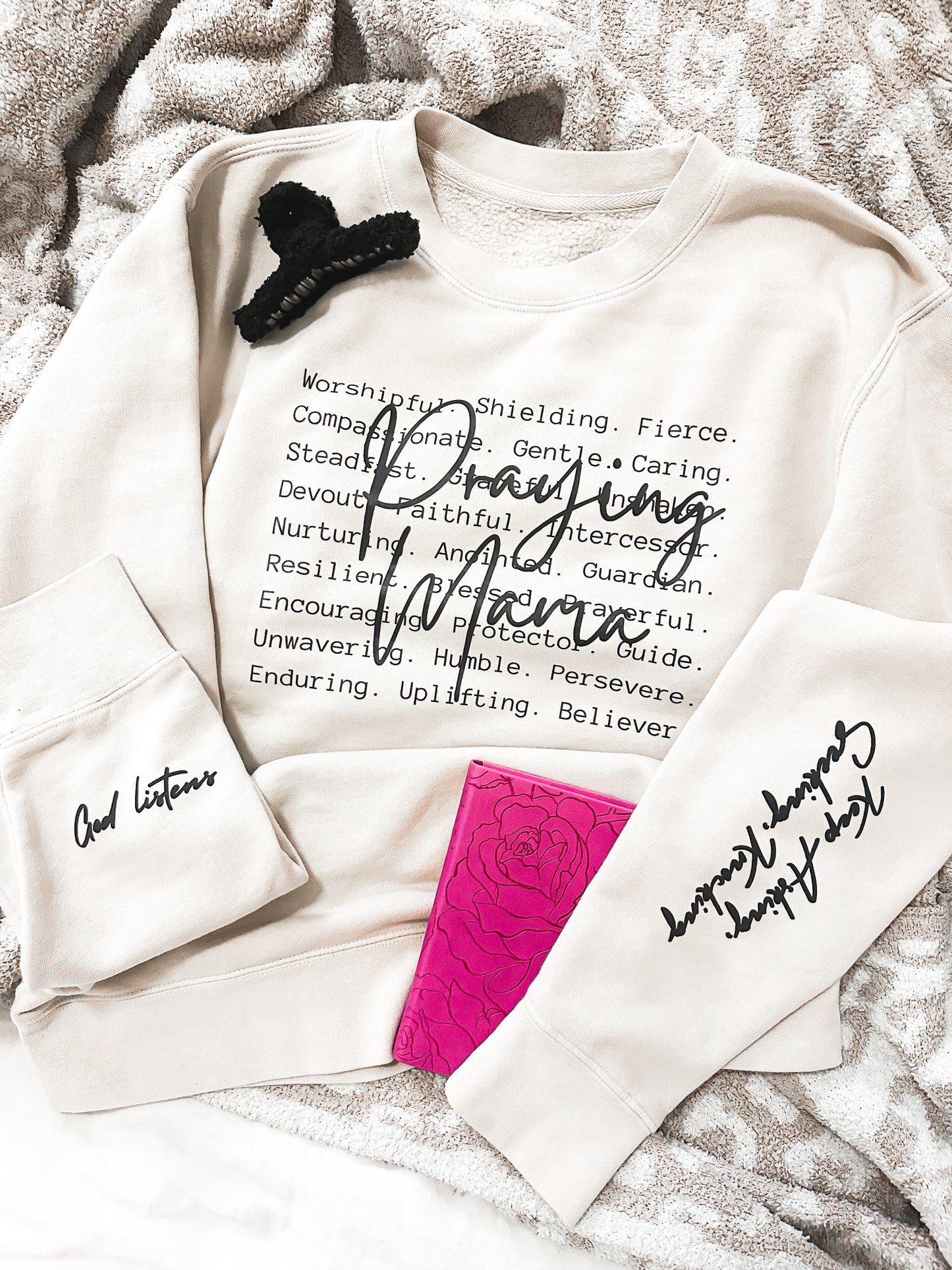 Praying Mama Cozy Crewneck
